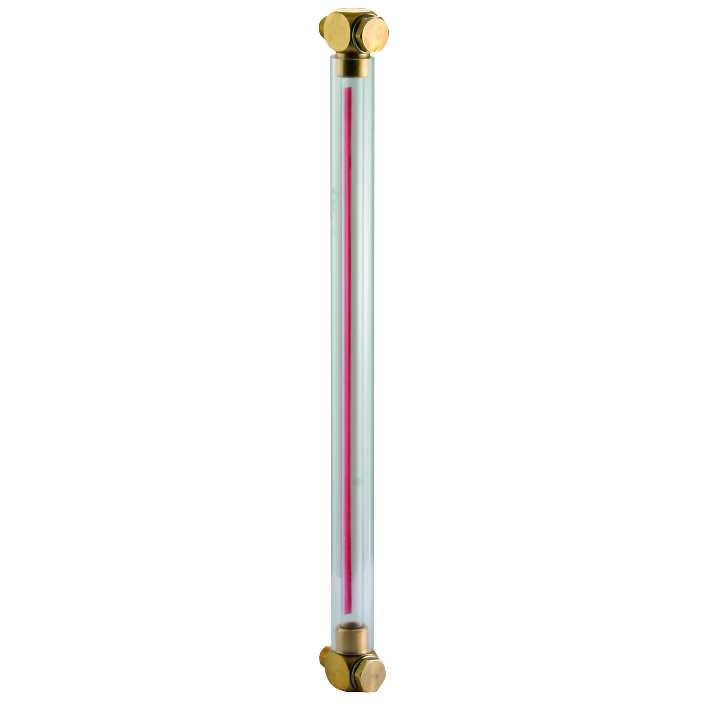 1/2" BSP Fluid Level Gauge W/O Thermometer Centres 350mm