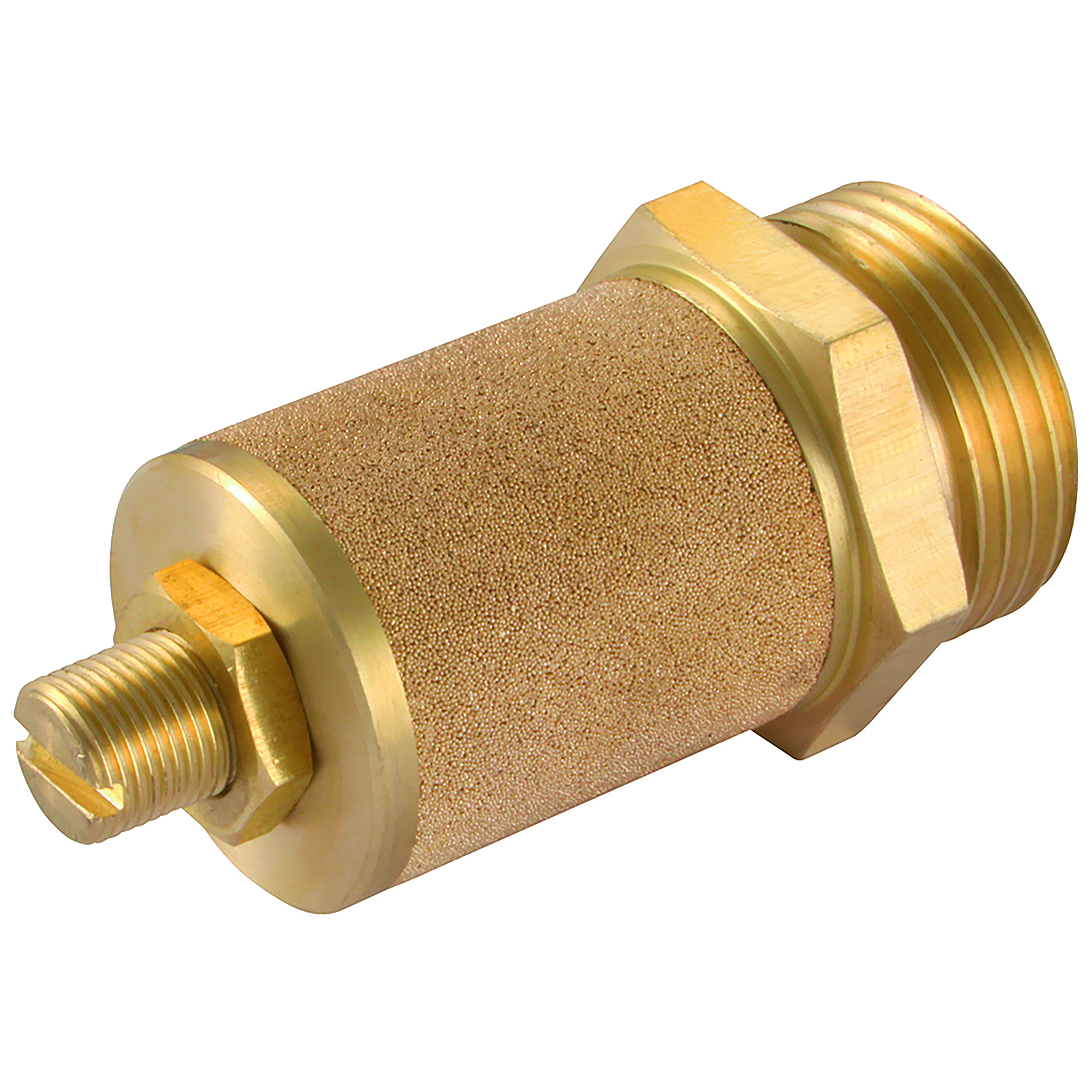 3/4" ADJUST BRASS RESTRAIGHTICTING SILENCER