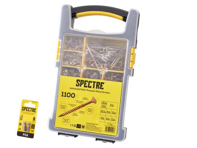 1100Pc Spectre Advanced Screw Set