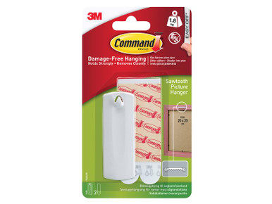 Command™ Sawtooth Picture Hanger - Signet