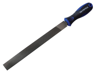 Faithfull Handled Hand Second Cut Engineers File 250mm (10in) - Signet