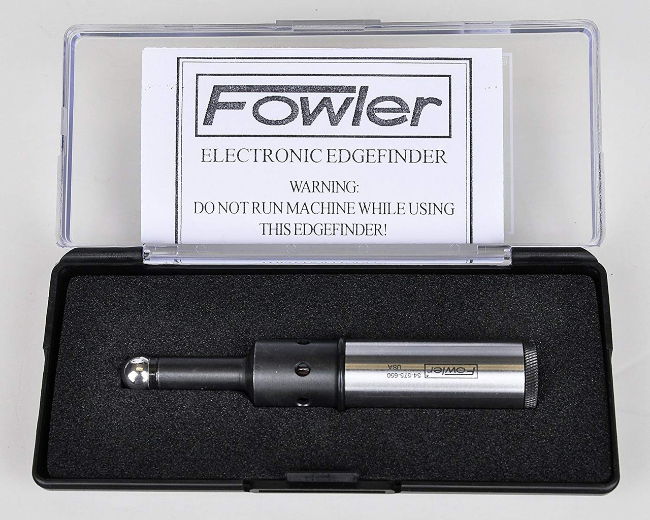 Fowler 54-575-650 Audible Electronic Edge Finder, 0.400