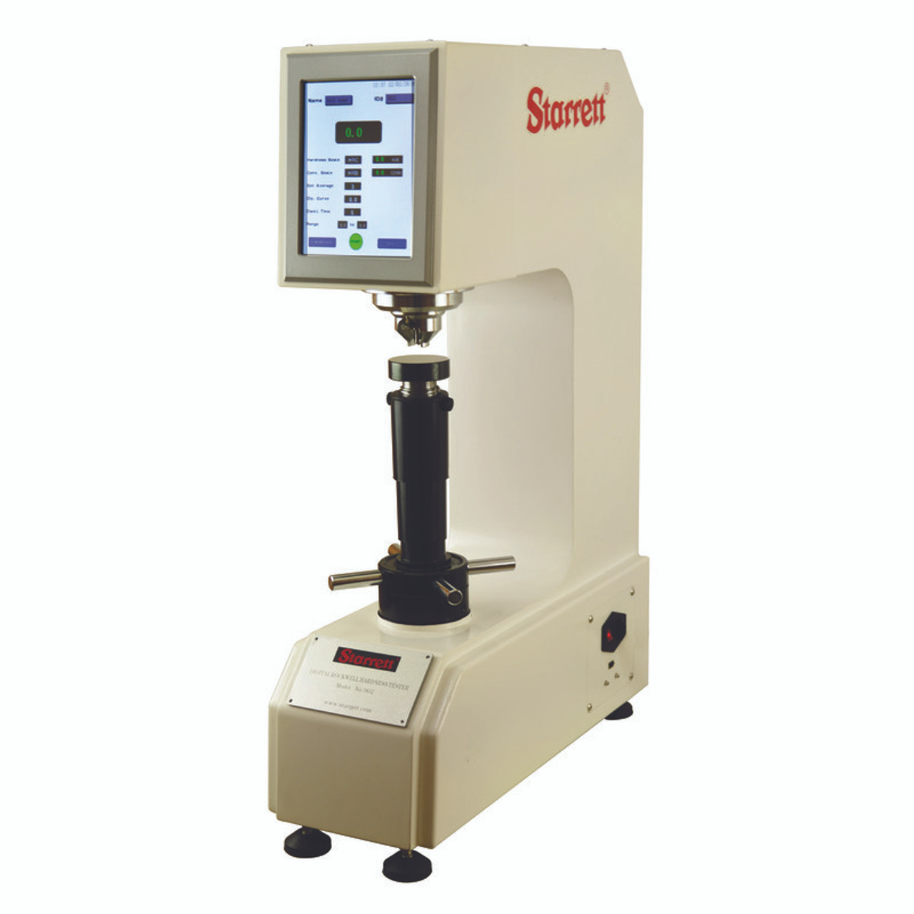 Starrett Digital Rockwell Hardness Tester with Touchscreen - Closed ...