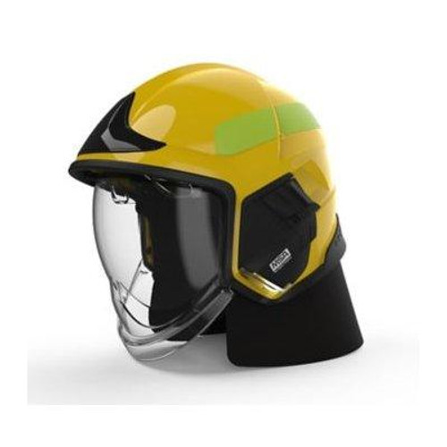 MSA. Helmet,Cairns XF1,YLW,glossy,L,w ocular  GYL1118500000-JD16|TestEquipmentUSA