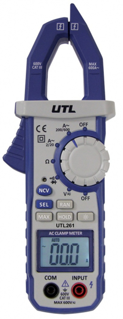 UEI UTL261 UTL DIGITAL CLAMP-ON METER