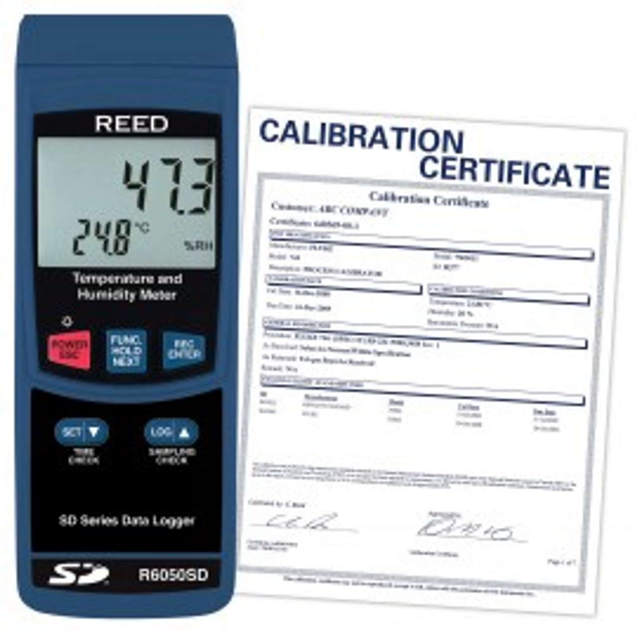 REED R6050SD Data Logging Thermo-Hygrometer