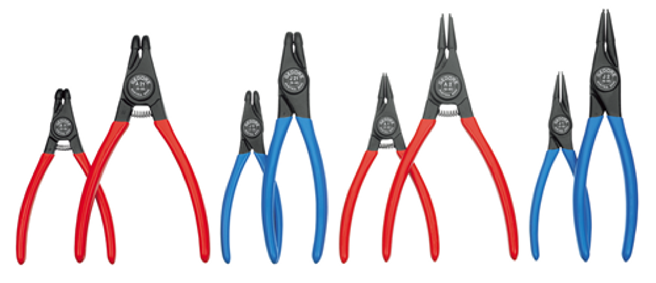 GEDORE 1101-001 Circlip pliers set in case (8 pcs.)