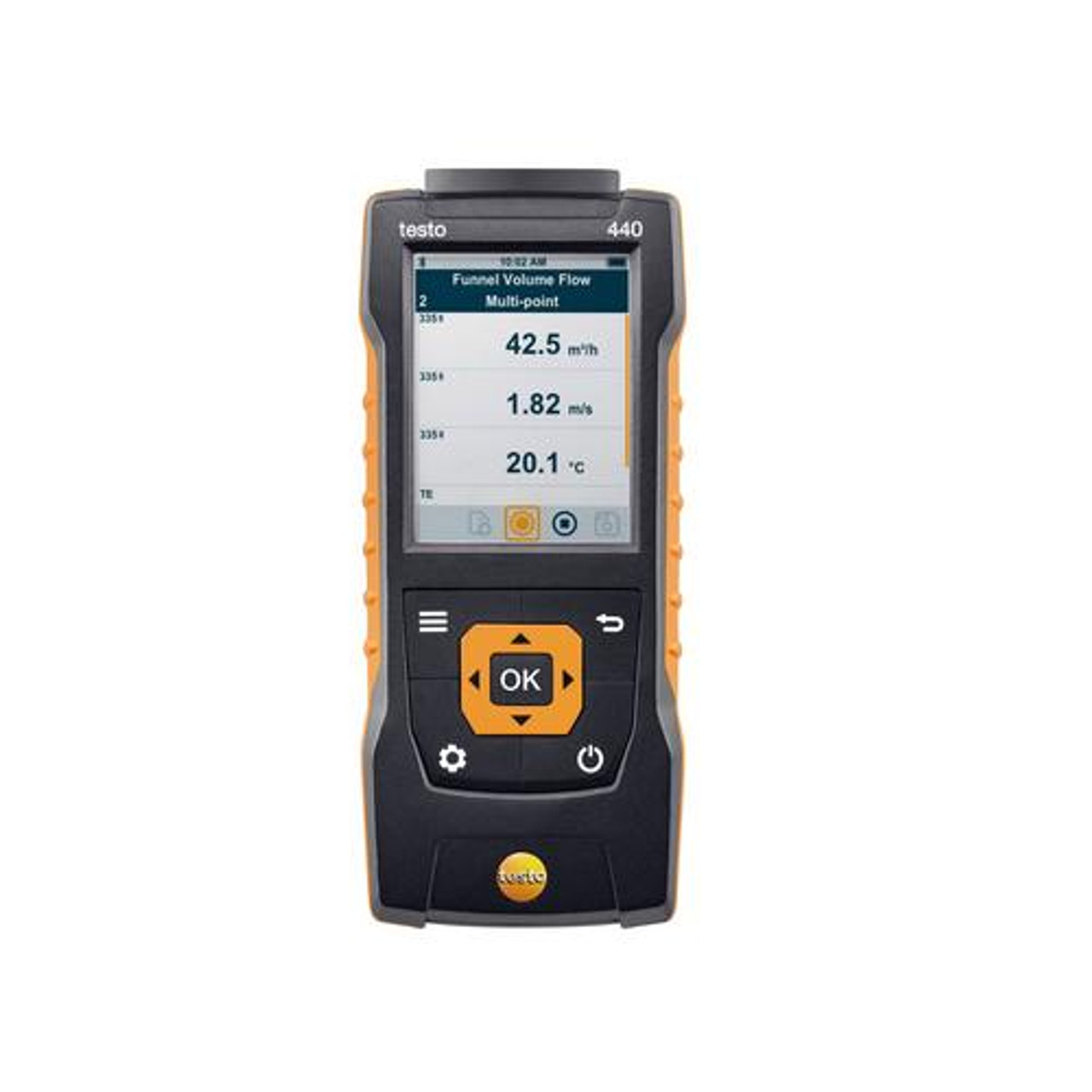 Testo 0560 4401 testo 440 Air Velocity & IAQ Measuring Instrument