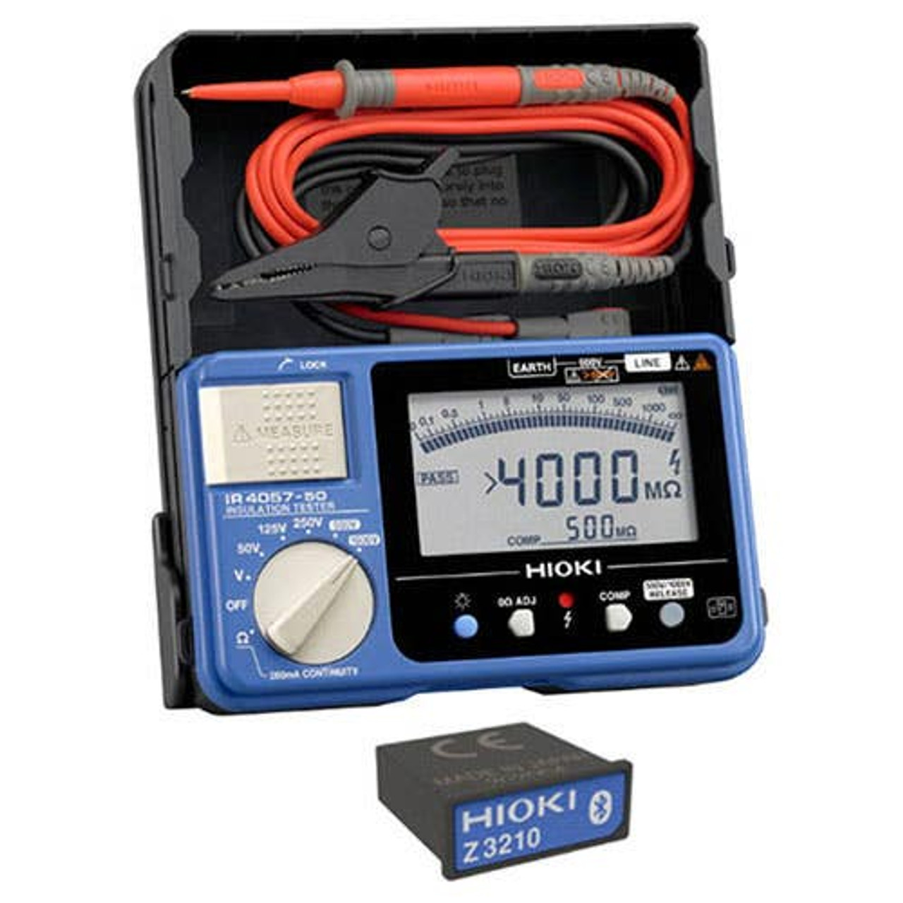 Hioki IR4057-50 kit 5-Range High Speed Digital Insulation Tester