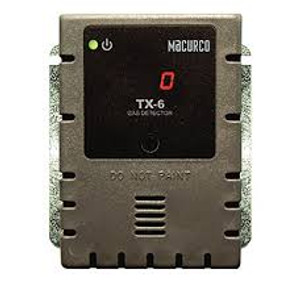 Macurco TX-6-HS Hydrogen Sulfide H2S (Low Voltage) Fixed Gas Detector Controller Transducer	