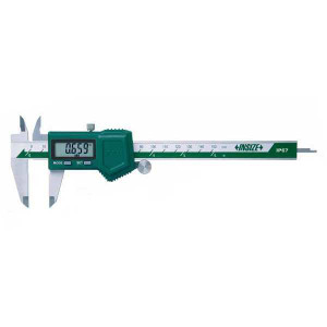 Insize 1118-200B Electronic Waterproof Caliper, 0-8"/0-200Mm