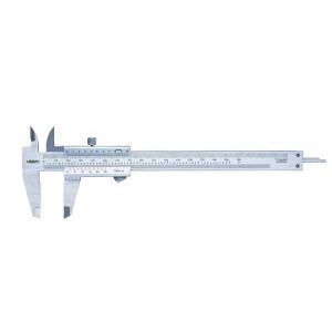 Insize 1205-1502E Vernier Caliper, 0-6"/0-150Mm, Graduation .001"/0.02Mm