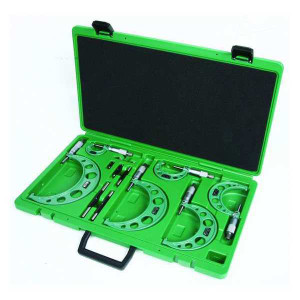 Insize 3203-66A Outside Micrometer, 0-6", Graduation .0001"