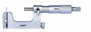 Insize 3262-2 Interchangeable Anvil Micrometer, 1-2", Graduation .0001"
