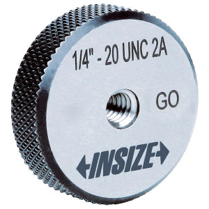 Insize 4121-3C2 American Standard Thread Ring Gage, Go, 3/8-24Unf