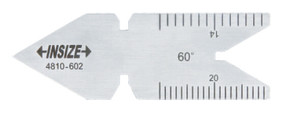 Insize 4810-601 Center Gage, 60, Graduation 0.5Mm And 1Mm