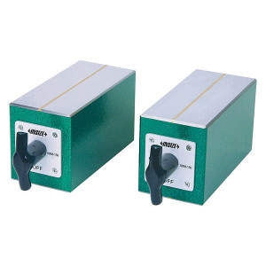 Insize 6898-150 Magnetic Rectangular Blocks, 5.9X2.8X3.3", Pair