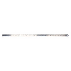 Insize 7110-1000 Steel Rule, 40"/1000Mm, Graduation 1/64", 1/32", 1/16", 0.5Mm, 1Mm