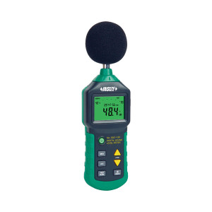 Insize 9351-130 Digital Sound Level Meter, Measuring Range 30-130Db, Resolution 0.1Db