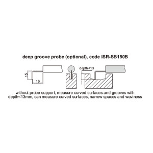 Insize Isr-Sb150B Deep Groove Probe