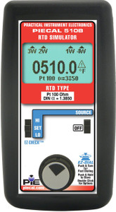 Piecal 510B Single Type RTD Calibrator, Source only; also ohms