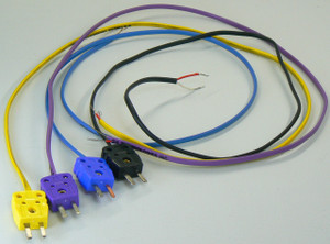 Piecal 020-0202 Thermocouple Wire Kit 1 Types J, T E & K