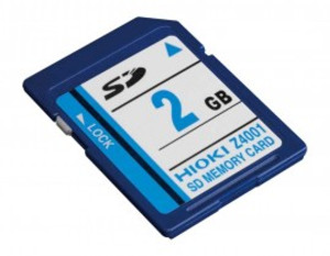 HIOKI 9729 Compact Flash Card, 1 GB Capacity, PC Card/PCMCIA Adapter  Bundled, for Memory Recorder