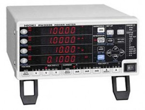 Hioki PW3335-01
AC/DC Power Meter, Single-Phase with LAN, GP-IB output