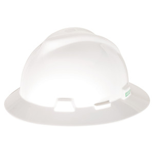 MSA 454733 Hat, V-Gard, Staz-On, White