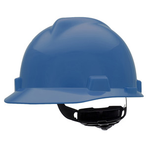 MSA 475359 Cap, V-Gard, Fas-Trac, Std, Blue