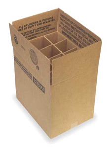 MSA 711227 Carton, Empty Gas Cylinder Recycling