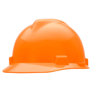 MSA 10057420 Cap,Vgd,Std,Hi-Viz Org.,1-Touch Susp.