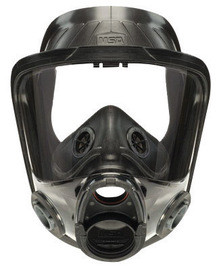 MSA 10083781 Facepiece,Adv 4000,Md,Twin,Hycar,Cloth