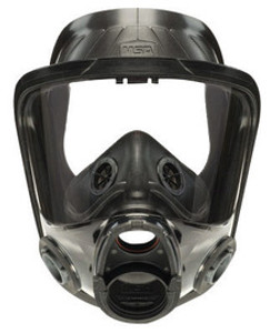 MSA 10083782 Facepiece,Adv 4000,Md,Twin,Silicone,Rub