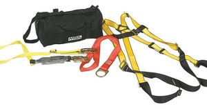 MSA 10092959 Roofers Kit,25',Tbls Harn,Std,Duf