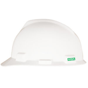 MSA 10150199 Cap, V-Gard Green, Color White,Ratchet