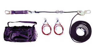 MSA 10150422 Hll Gravity Sure Line 50Ft Stl Bypass X2