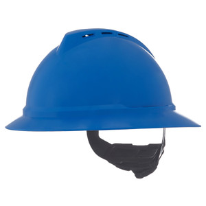 MSA 10167912 Hat,Vgd 500,Vent, Ft-4Pt, Blue