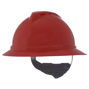 MSA 10167915 Hat,Vgd 500,Vent, Ft-4Pt, Red