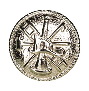 MSA FB2SS Badge,Rhodium Pltd (Silver),Sm, 1" Dia.