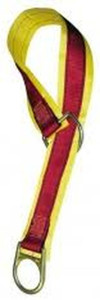 MSA SRSSK203OR Slings,Lift,Horiz.,Pair,Bright Yellow