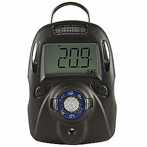 MACURCO MP100-HF-10 Single Gas Detector, HF, Black, LCD