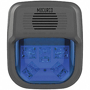 Macurco HS-A HS-A Horn Strobe Alarm, 4-3/4" L, 2" W, LED