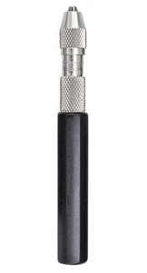 Starrett 166B Pin Vise with octagonal handle, 0.03 to 0.062"