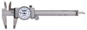 Fowler 0-4" Whiteface Machinist Grade Dial Caliper 52-008-704-0