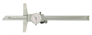 Fowler, 52-130-012-0 12"/300 mm Inch/Metric Dial Depth Gauge