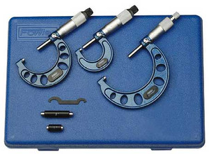 Fowler 0-4" Outside Inch Micrometer Set 52-215-004-1
