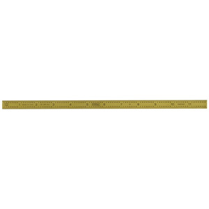 Fowler, 52-309-012-0 Steel Rule with Golden Finish