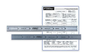 Fowler,52-411-006-0 6" Flexible Certified Rule