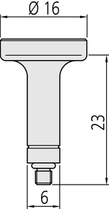 Mitutoyo 04AZA124 WORKPIECE STOPPER (A)